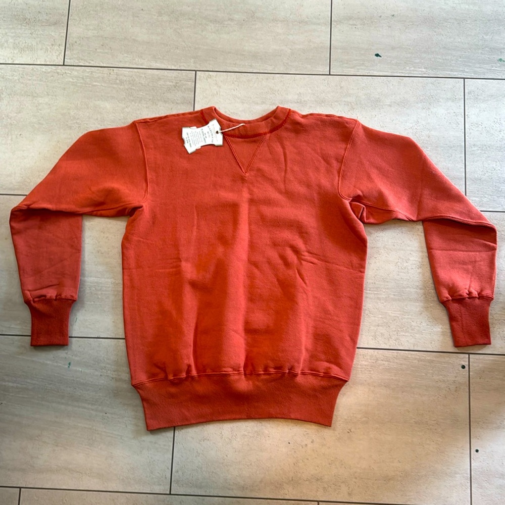 Warehouse 403 plain sweatshirt-Salmon
